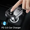 Chargeur de voiture USB pour téléphone Bluetooth Wireless FM Transmetteur MP3 lecteur double Chargers TF Card Music Hand Kit7403609