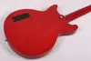 Guitare électrique rouge sur mesure, corps solide, Pickups noirs, guitares fabriquées en chine, 7074413