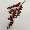 偽ロングステムクレイプマートルフラワー（5つの茎/ピース）38.98 "ウェディング家の造花のための長さシミュレーションLagerstroemiaインディカ