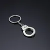 Menottes en forme de porte-clés porte-clés Mini petit pendentif support de crochet anneau menottes porte-clés 2 styles