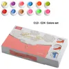 EA 12PCS Set Sculpture Gel Styling LED UV GEL 3D Modeling Nail Sculping Alcved Nail Dair Colled3799068