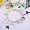 New Hanging 13 Pieces Of Bracelet Cross Silver Color Bracelet Irregular Fashion Jewelry For Women Lady Gift336M