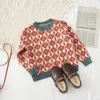 Girls Autumn Pullover Spring Children Cartton Knitting Sweater 2020 New Fashion Children Knit Long Sleeve Casual Sweater Tops S638