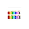 10ml Essential Oil Roller Ball Bottle Matte Colorful Wood Grain Cover Portable Convenience Frosted Thick Glass Refillable Container ass