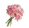 Simulation Decorative Flowers Wedding Rose decoration wall shooting props artificial flower bouquet