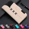 Leather Wallet Case on cases For iPhone 13 12 14 11 XS MAX X XR 6 6S Plus 7 8 Plus Phone Flip Cover Card Slot Bag Shells