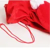 Santa Claus Gift Tassen Kerstversiering Drawstring Snoepzakken Grote Sack Kids Candy Gift Bag Santa Claus Xmas Geschenken Tassen BH0101 TQQ