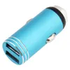 Metal Dual USB Car Charger Charging For Cellphones MP3 Tablet 3.1A Max Current Auto Power Adapter