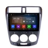 10.1 tum bilvideo Stereo Android Radio GPS-navigering för Honda City 2008-2013 med pekskärm 4G WiFi Bluetooth OBD2 TPMS