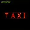 LDRIVE 1 PC 12V 5W Bright Led Car Roof TAXI CAB Indicator Lamp Sign Yellow Red Taxi Light Lamp Adhesive Tape Mounted