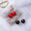 Kobiety Dangle Trendy Słodkie Owoce Cherry Drop Kolczyki Dla Mody Biżuteria Korea Hot Dangle Kolczasty Hurtownie