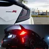 2PCS TailLight pour Honda Civic Type R 10th Hatchback 2016 2017 2018 2019 2020 2021 Assemblage du feu arrière LED DRL Turn Signal frein inverse