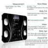 Bluetooth Bathroom Fat Scale BMI Escala de Peso Inteligente Banheiro Eletrônico LED Home1