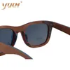 Solglasögon handgjorda bruna skateboard män trä glasögon kvinnor polariserad spegel vintage fyrkantig skyddsglasögon design18211647