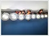 recessed install COB LED ceiling spot light spotlight 5W 7W 10W 12W 15W 18W 24W 30W COB blade radiator aluminum AC85V-265V339K