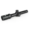 Canis Latrans Tactical Scope 2,5-10X26 Zielfernrohr mit rot/grüner Beleuchtung für den Außenbereich, schwarze Farbe CL1-0253