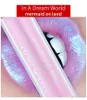 HANDAIYAN 6 Colors Glow Glitter Shimmer Mermaid Lipgloss Lip Tint Moisturizing Waterproof Metal Long Lasting Liquid Lip Gloss Lip Balm