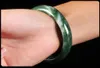 Bangle Natural Dark Green Guiizhou Kamienna bransoletka Autentyczne okrągłe Bransoletki Piękne damskie Jade Jewese11