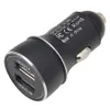 Aluminum Alloy 2 Ports 5V 2.4A Dual USB Car Charger Auto Power Adapter For Samsung Xiaomi Android Mobile Phones Tablet