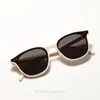 Lunettes de soleil 2021 chat blanc surdimensionné femmes mode noir rond dégradé lunettes de soleil vintage hommes nx