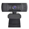 H601 USB Webkamera 1080p 60fps Focus Web Camera med brus-avbryta mikrofon PC / datorkamera för live online-undervisning