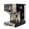 Kaffebryggare Italienska Top Espresso Machine Cappuccino Kaffe Elektrisk Skumtillverkare Rostfritt Stålugn 220V För Hem