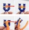 Bracelet des élastiques à mécanisme pour les enfants ou les cheveux en caoutchouc arc-en-ciel Bandes de métier à métier à tisser des jouets de bricolage tissé Gi6711642