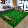 3D Green Football carpet kids room baseball rug field parlor bedroom living room floor mats children large rugs home customized6003297