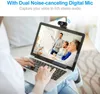 1080p Webcam 200MP PC Laptop Desktop Web Camera com microfone para chamadas de v￭deo estudando Confer￪ncia de Classe de Gaming de Grava￧￣o Online