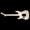 Custom Shop Japan George Lynch Kamikaze III 2018 Biały Krem Kamuflaż Gitara Elektryczna Floyd Rose Tremolo, Czarny Sprzęt