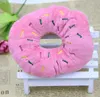 Zabawki dla psów Dog Donut Pluszowe gryzaki Squeaky Plush Dog Toy 3 Wzory opcjonalnie darmowe zabawki