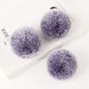 8 cm Imitare Coniglio Pelliccia Palla Portachiavi Pom Pom Auto Borsa Portachiavi Decorazione Fluffy Pelliccia Sintetica Portachiavi Borsa Accessorio SPEDIZIONE MARE LJJP495