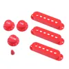 1 SET Single Coil Pickup Cover Volym Tone Crontrol Knobs Switch Tips för elgitarrutbyte delar8720993