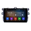 9 "Android voiture vidéo multimédia GPS pour Toyota Corolla 2006-2011 avec WiFi Bluetooth musique USB prise en charge DAB SWC DVR