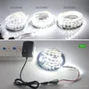 Yüksek Parlak Led Şeritler SMD 5050 2835 5630 DC12V Esnek LED şerit ışıkları su geçirmez 60ledmetre 300led 5meteroll IP65 Strip1833346