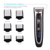 Profissional Digital Cabelo Trimmer Recarregável Cabelo Elétrico Clipper Masculino Corte De Cabeleireiro De Cabelo Ajustável Lâmina Cerâmica RFC-688B 49