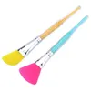 Silicone Shining Handle Makeup Brushes Soft Facial Mask Brush Multi Function Color Cleaning Tools Lady Cosmetics Home 2 2wy G2