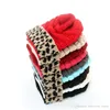 Knit Beanie Hatleopard Cap dzianin czapka zimowa czaszka narciarka mankiet mankiet gleba damska ciepła moda 12pcs cNY14398139102