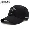 Ball Caps Couple Cross Baseball Cap Men Femmes Embroderie Coton Lettre de foi Snapback papa Unisexe Hip Hop décontracté Bone4203137