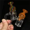 Hot Selling Domeloze Quartz Banger 10mm 14mm Duidelijke verbinding 45 ° 90 ° Quartz Banger DAB-nagel voor DAB RIG