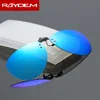 Raydem Oval Unisex Polarisierter Clip auf Sonnenbrillen Antiuva Antiuvb -Männer Frauen Fahren Fischereispiegel Sonnenbrillen 9581211