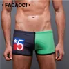 Nouvelle marque Boy Boxer Briefs hommes sexy maillot de bain sexy design créatif Surf Trunks Maillot De Bain vêtements de plage mode