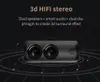 FreeShipping Portable Speaker Touch Control HiFi Stéréo Haut-parleurs Bluetooth Subwoofer sans fil + étui de transport + Power Bank + Support TF Card