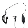 3pcs UV-82 2 Pin Walkie Talkie Earphone Dual PTT Earpiece Baofeng UV-82HP UV-82XH UV-8D DMR CB Radio Ecouteur Headset