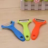 Couteau à éplucher les fruits et légumes créatifs, Gadget ménager en plastique pour éplucher les outils de cuisine portables à domicile, accessoires, livraison gratuite