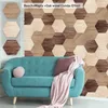 Waterdichte badkamer vloer stickers, peel stok zelfklevende vloertegels, keuken woonkamer decor antislip hexagon stickers