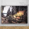 Laeacco Photography Backdrop Pirate Treasure Adventure Battle Island Baby Scenic Photographic Background For Photo Studio1