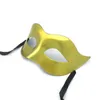 Женщины Fahion венецианская маска партии Роман Гладиатор Halloween Party маски Mardi Gras Masquerade Mask (Золото Серебро Белый Черный) LX3221