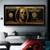 Aahh Gold Standar Nowoczesne Pop Kultura Money Style Street Art Inspiracyjna Wall Art Canvas Wall Picture for Home Decor LJ200908