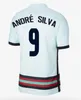 20 21 RONALDO soccer jerseys JOAO FELIX NEVES BERNARDO CANCELO RUBEN away white 16 17 22 23 national team Adult+ Kids kit football shirt